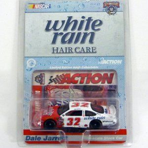 Action Dale Jarrett #32 NASCAR White Rain Ford Taurus 1 of 10,080 Die-Cast 1998